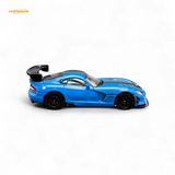 Hone Model Dodge Viper ACR Competition Blue 1:64
