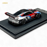 HKM Model Porsche 911 GT3 Rennsport Silver 1:64