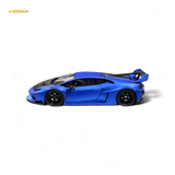 FLAME Lamborghini Huracan LP610-4 WideBody Resin - Matte Blue 1:64