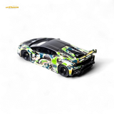 Flame Lamborghini Huracan LP610-4 LWBK WideBody Camouflage 1:64