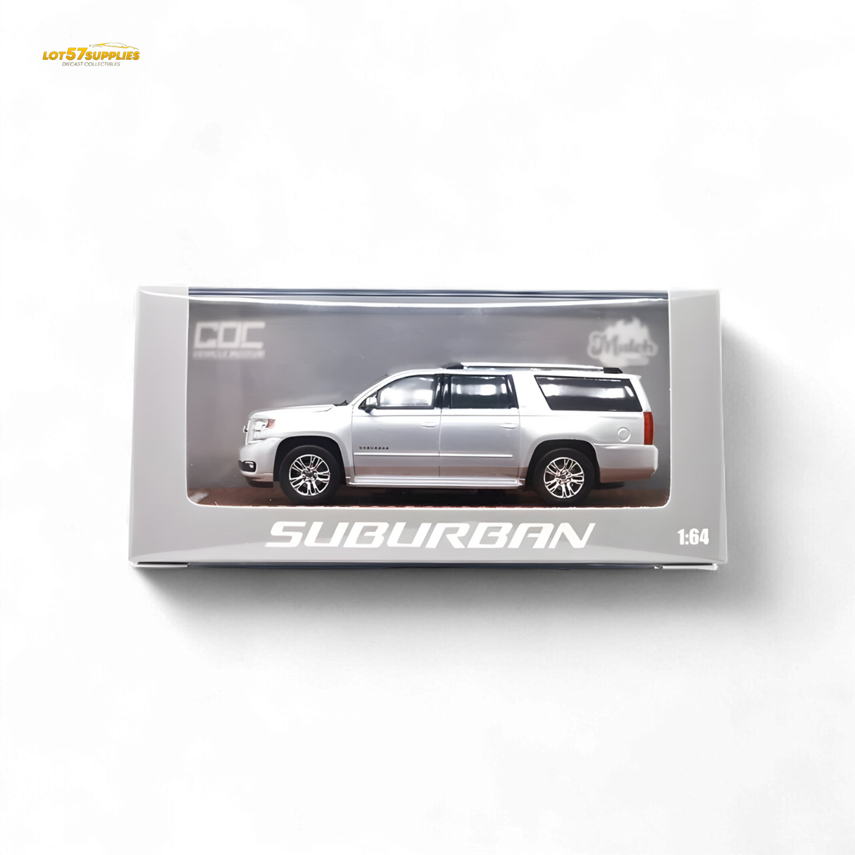 GOC Chevrolet Suburban 2015 - Silver 1:64