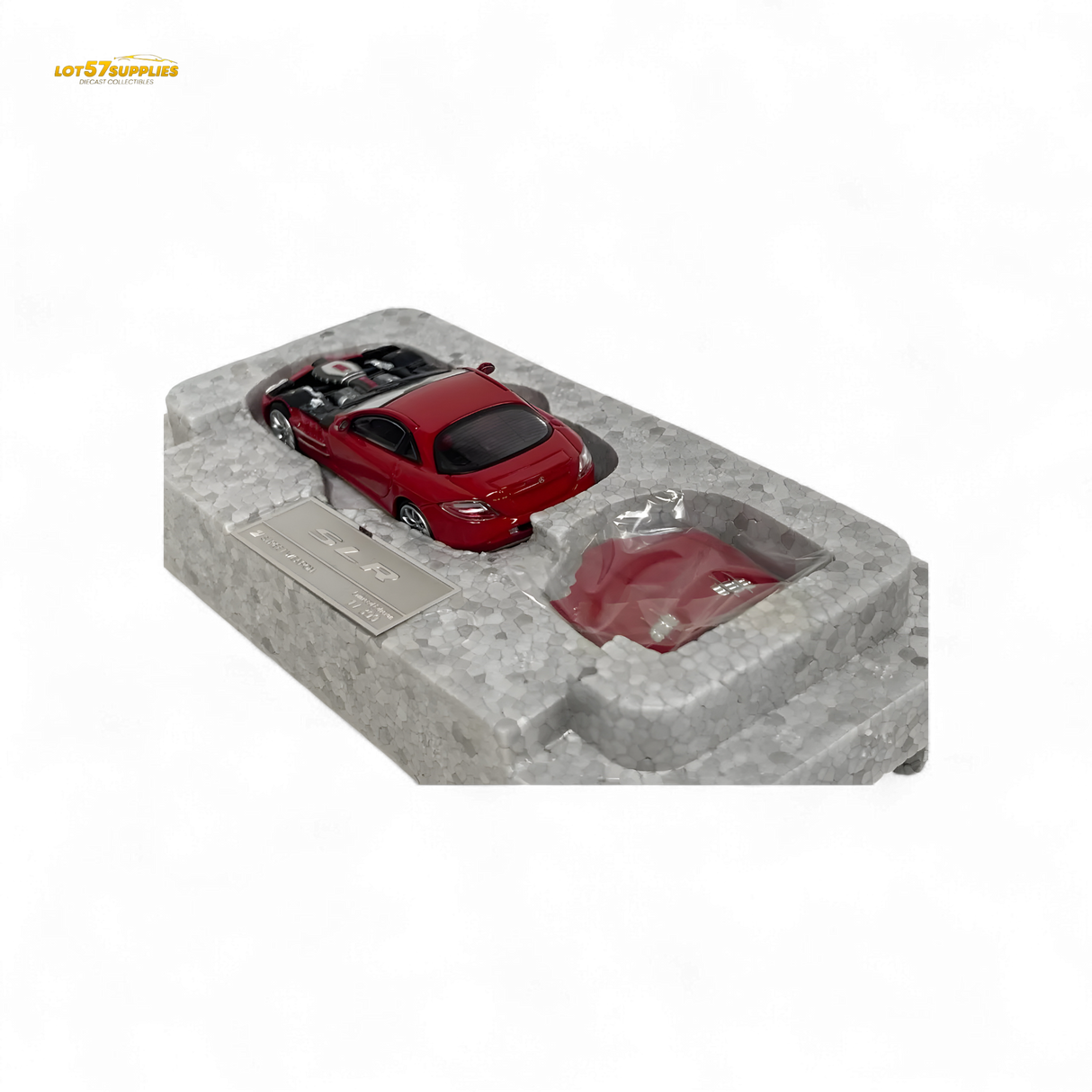 Street Weapon Mercedes-Benz McLaren SLR Red 1:64