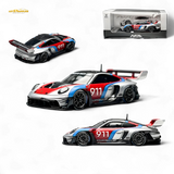 HKM Model Porsche 911 GT3 Rennsport Silver 1:64