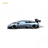 404ERROR Lamborghini Murcielago LBWK Ice Blue 1:64