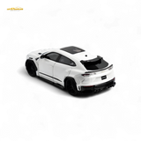 Flame Lamborghini Urus LBWK Bianco Icarus White 1:64