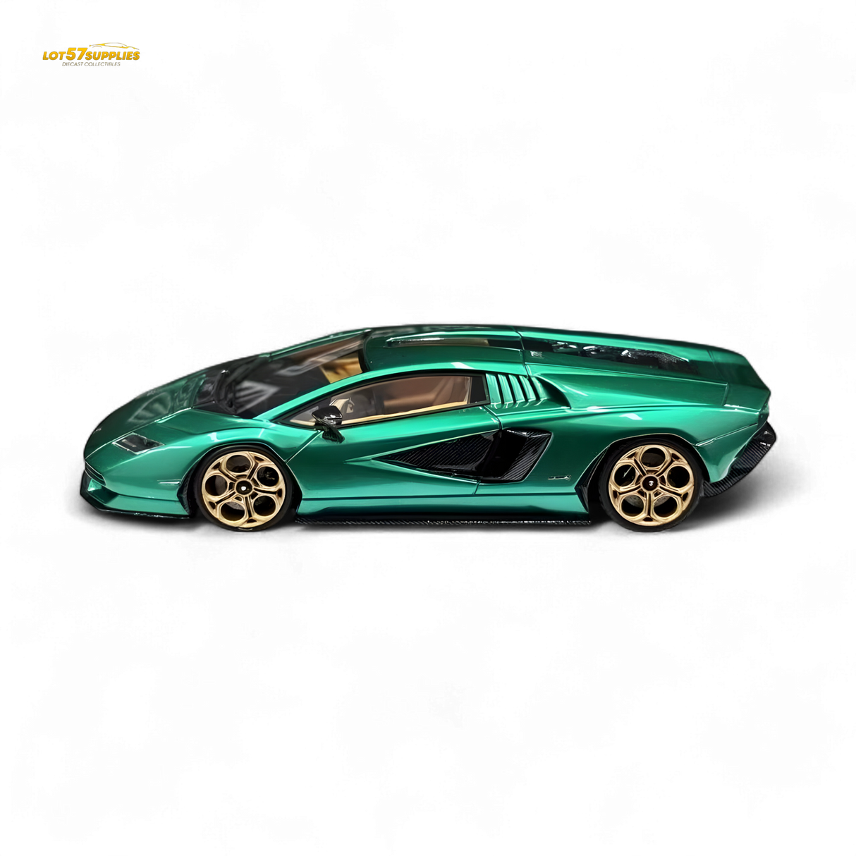 Fuelme Model Lamborghini Countach LPI 800-4 Verde Arbete 1:64