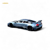 404ERROR Lamborghini Murcielago LBWK Ice Blue Low Spoiler 1:64