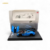 Hone Model Dodge Viper ACR Competition Blue 1:64