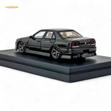 Mortal ER34 Skyline Uras Metallic Black 1:64
