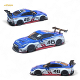 MC LB GTR R35 GT - BRE White Blue Top Livery 1:64