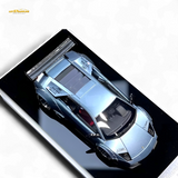 404ERROR Lamborghini Murcielago LBWK Ice Blue 1:64