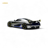 Guo Ji Agera RS Matte Silver Gray 1:64