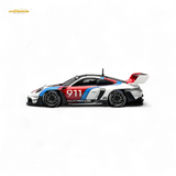 HKM Model Porsche 911 GT3 Rennsport White 1:64