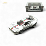 Hone Model 64 288GTO Wide-Body Latte Art White 1:64
