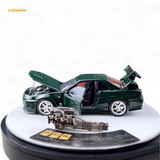 PGM Nissan GTR R34 Z-TUNE - British Green 1:64 Luxury Box 1:64
