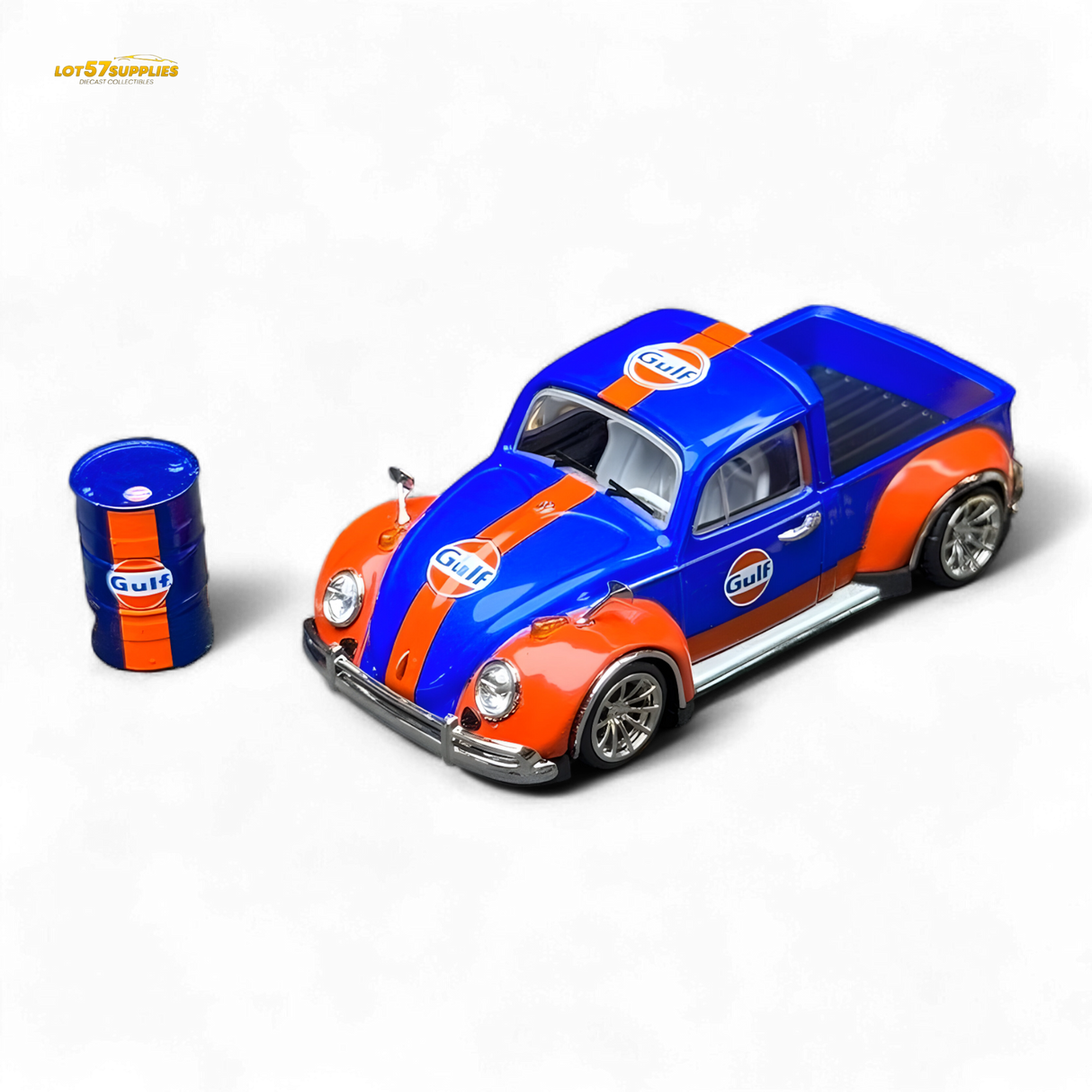 Liberty 64 VW Beetle Pickup G U L F Livery 1:64