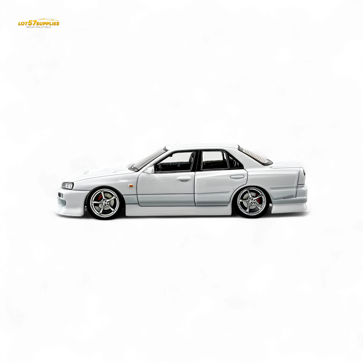 Mortal Nissan ER34 Skyline Uras Pearl White 1:64
