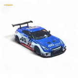 MC LB GTR R35 GT - BRE White Blue Top Livery 1:64