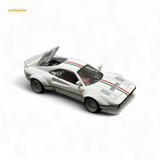 Hone Model 64 288GTO Wide-Body Latte Art White 1:64