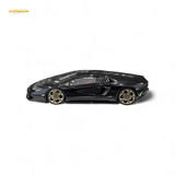 Fuelme Model Countach LPI 800-4 Nero Maia Black 1:64