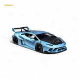 Flame Lamborghini Huracan LP610-4 ICE BLUE 1:64