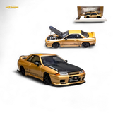 Focal Horizon Nissan Skyline GT-R R32 Top Secret Gold 1:64