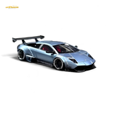 404ERROR Lamborghini Murcielago LBWK Ice Blue 1:64