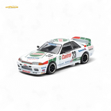 Poprace GT-R R32 Macau Guia Race 1990 Winner White 1:64