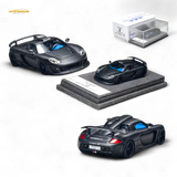 The Laboratory X Gemballa Mirage GT MATTE BLACK 1:64 Resin