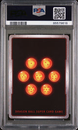 2018 DRAGON BALL SUPER MIRACULOUS REVIVAL BLK MSK SYN, SPLNTRNG #P-075 - PSA 10