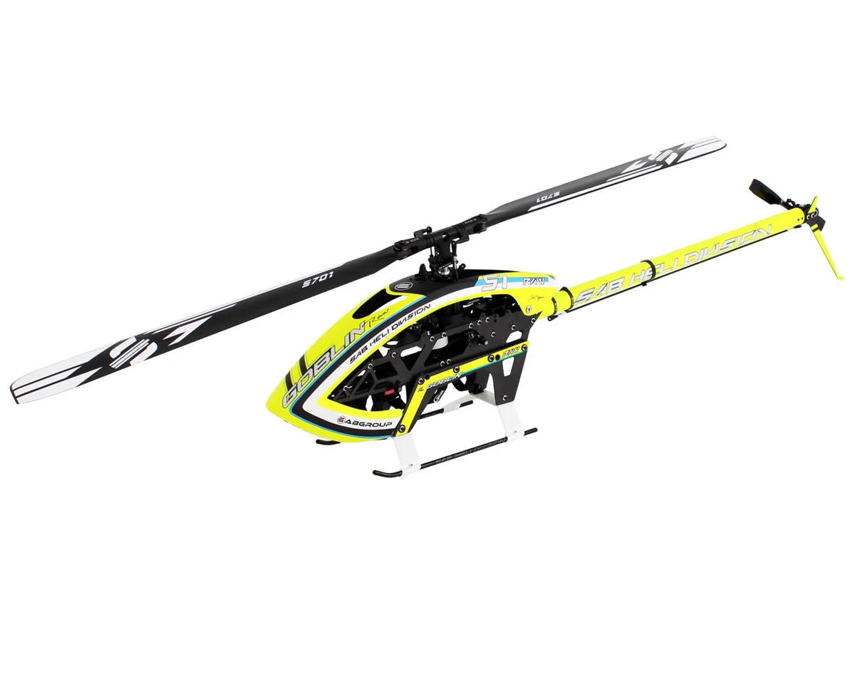 SAB SABSG763 Goblin ilGoblin Raw 700 Electric Helicopter Kit (Yellow)