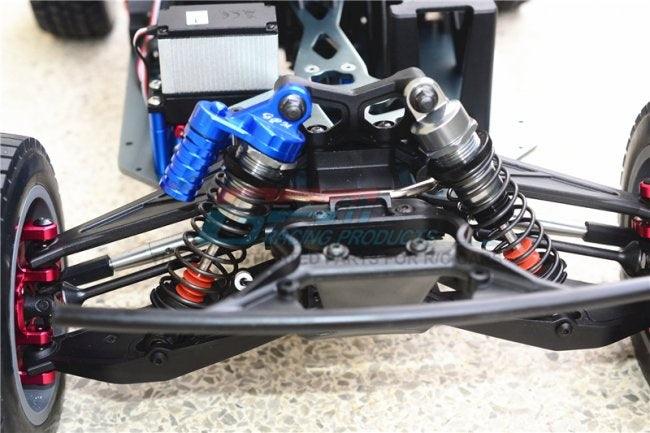 GPM ALUMINUM DAMPER CAP PIGGYBACK RESERVOIRS LOSI 1/6 SUPER BAJA REY GUN SILVER