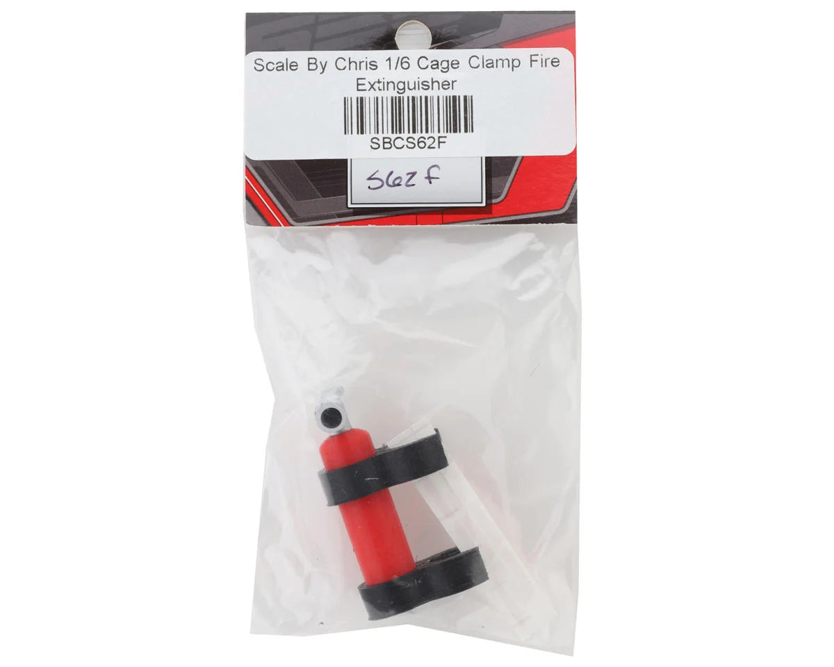 Scale By Chris SBCS62F 1/6 Cage Clamp Fire Extinguisher (Miniature Scale Accessory)