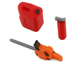 Scale By Chris SBCTR01 1/18 Miniature Scale Accessory Bundle w/Chainsaw, 5-Gallon Jug & Fire Extinguisher