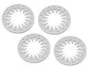 SmithBuilt Scale Designs 1.0" Lightning Beadlock Rings for Treal Wheels (4) (15 Hole)