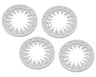 SmithBuilt Scale Designs 1.0" Holy Beadlock Rings for Treal Wheels (4) (15 Hole)