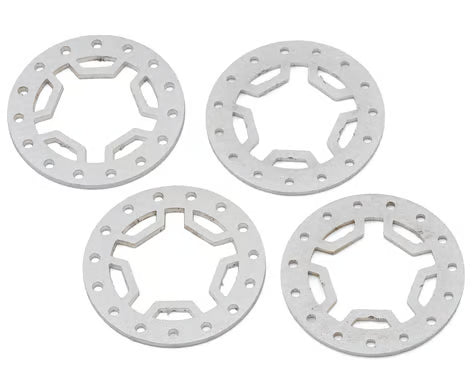 SmithBuilt Scale Designs 1.0" Holy Beadlock Rings for Treal Wheels (4) (15 Hole)