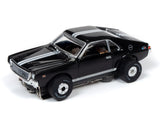 Auto World 1968 AMC AMX Black Thunderjet HO Slot Car SC349 fits AFX