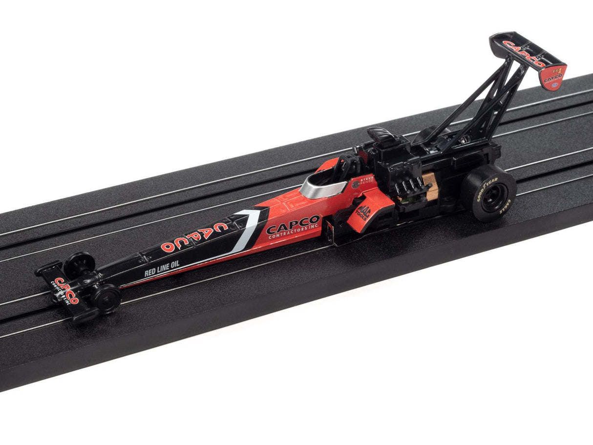 Auto World 4Gear NHRA Steve Torrence CAPCO Top Fuel Dragster HO Scale Slot Car SC370 R27