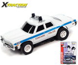 Auto World Chicago Police Dodge Monaco Blue Brothers R36 HO Slot Car for AFX Xtraction