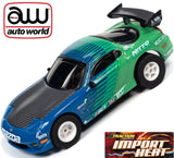 Auto World 1995 Mazda RX7 Green Xtraction Import Heat for AFX HO Scale Slot Car SC378