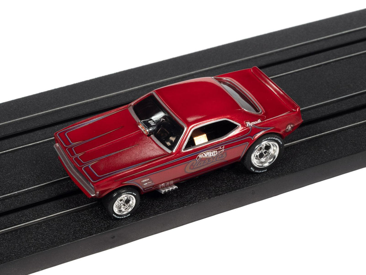 Auto World 1970 Plymouth Cuda Funny Car Hot Wheels HO Slot Car SC382
