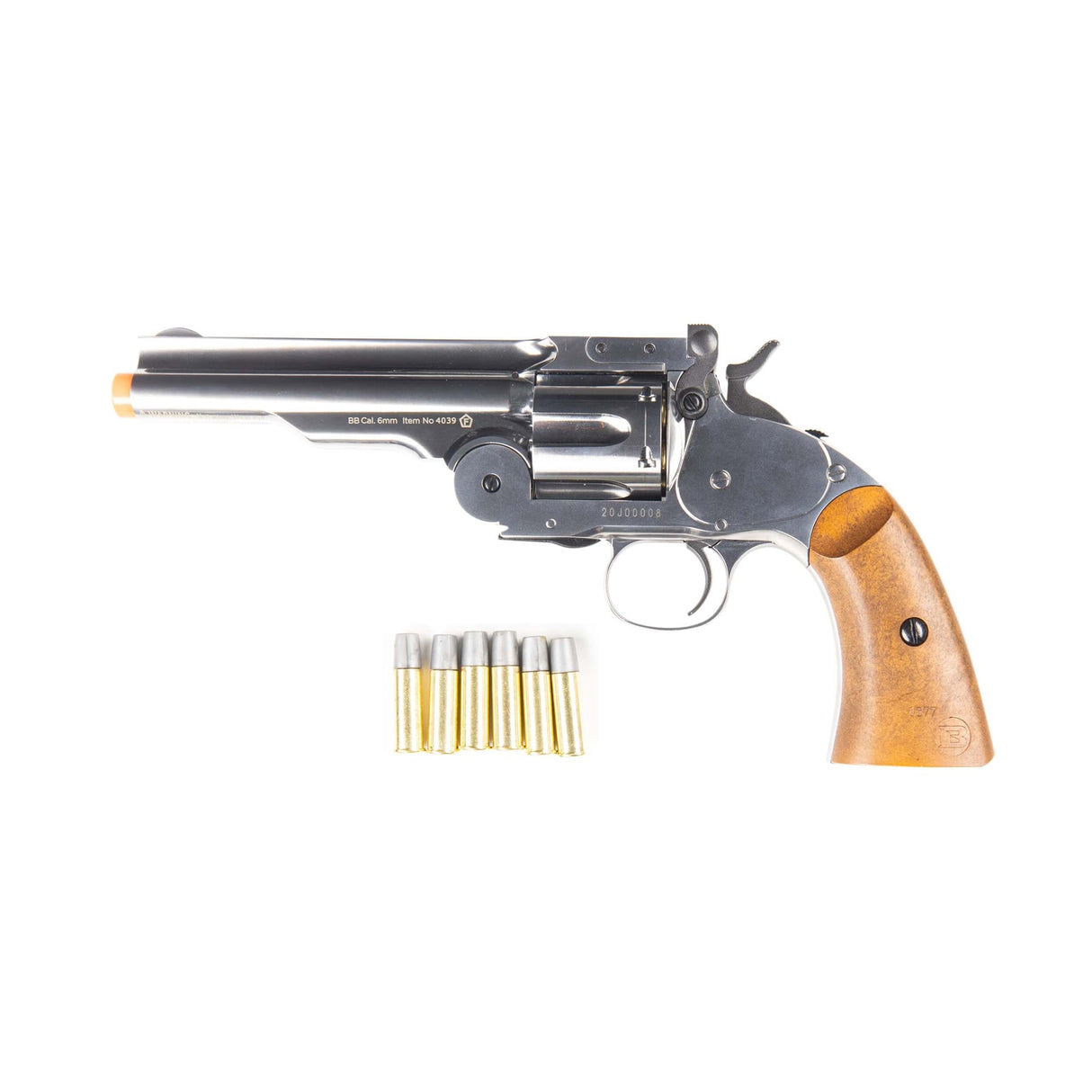 Schofield 5 Inch Airsoft - Chrome