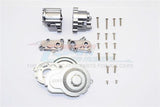 GPM SCX2038-GUNSILVER ALUMINUM CENTER GEAR BOX AXIAL SCX10 II