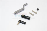 GPM SCX2333R-GUNSILVER ALUMINUM REAR TOW HITCH AXIAL SCX10 II