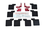 GPM MUD FLAP AXIAL 1/10 SCX10 III JEEP WRANGLER / JEEP GLADIATOR RED