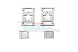 GPM RC CAR TAILLIGHT COVER TYPE A AXIAL SCX10 III JEEP JL WRANGLER SILVER
