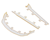 Sideways RC SDW-BMW850S PLT APlastics BMW 850i Molded Scale Splitter Set