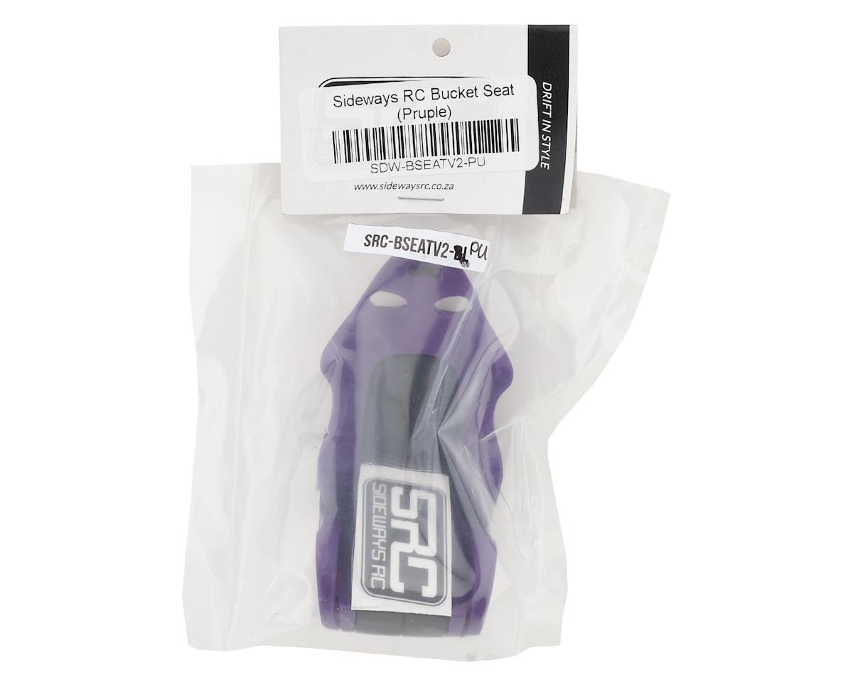 Sideways SDW-BSEATV2-PU RC Scale Drift Bucket Seat V2 (Purple)