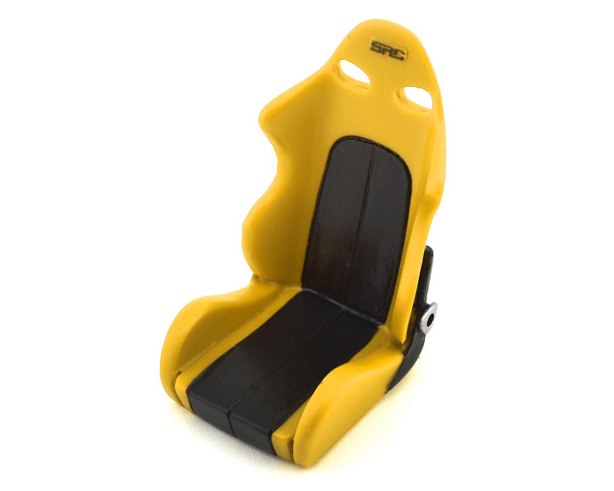 SIDEWAYS RC BSEATV2-YL Scale Drift Bucket Seat V2 (Yellow)